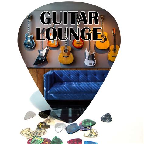 Guitar Lounge Giant Guitar Pick Wall Art