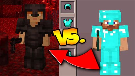 Armor is a special type of item which players and certain types of mobs can wear for protection, decreasing the damage inflicted upon them. NETHERITE ARMOR VS DIAMOND ARMOR (ALL CHANGES) - Minecraft ...