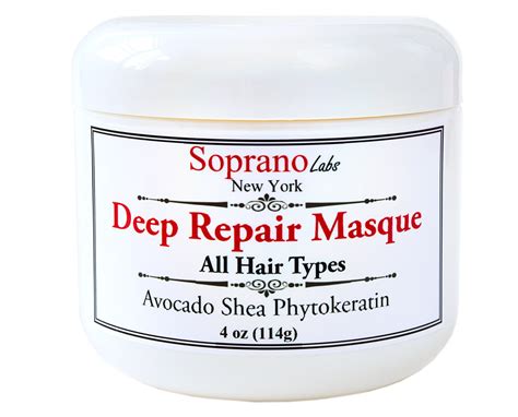 Deep Repair Organic Hair Mask Creatine Phytokeratin Hair