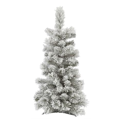 Vickerman 3 Ft Aspen Fir White Artificial Christmas Tree At