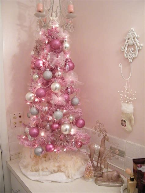 20 Small Pink Christmas Tree Homyhomee