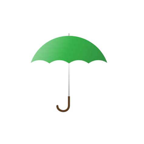 Vector illustration of green umbrella | Green umbrella, Umbrella, Umbrella clipart