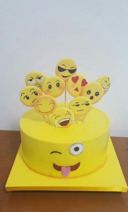 Cake Emojis Festa De Aniversário Emoji Festa De Emoji Bolos De Aniversário