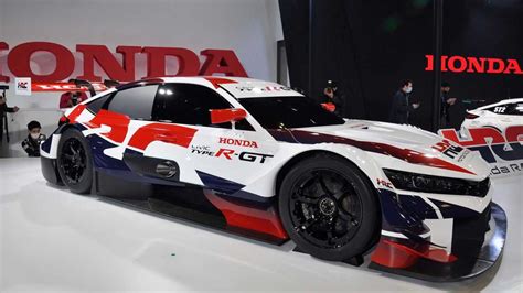 Honda Civic Type R Gt Concept Debuts To Preview New Super Gt Race Car