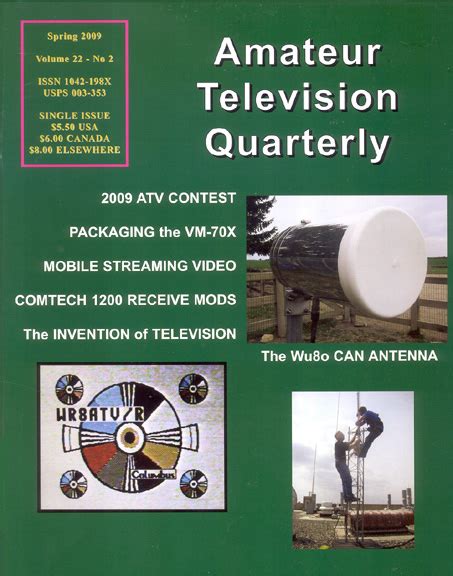 Amateur Television Quarterly Magazine