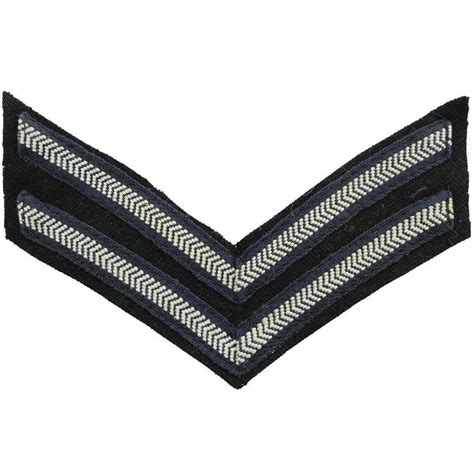 Ww2 Royal Air Force Raf Corporals Cloth Chevron Insignia Rank Stripes