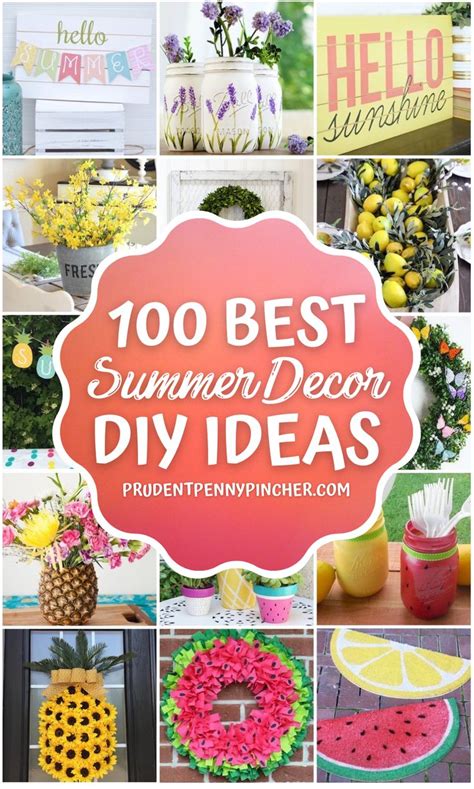 100 Best Diy Summer Decor Ideas In 2021 Diy Summer Decor Summer Diy