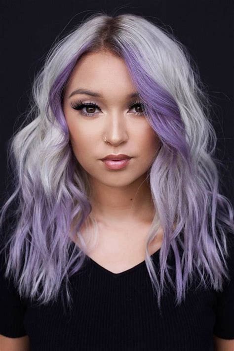 Silver Hair Color Hair Color Purple Hair Dye Colors Hair Inspo Color