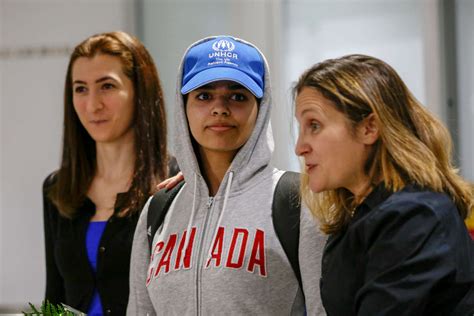 Rahaf Mohammed Al Qunun Saoudienne réfugiée au Canada raconte son