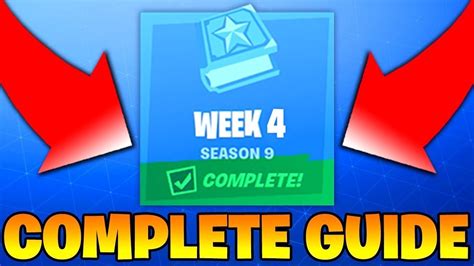 Fortnite Season 9 Week 4 Challenges Guide How To Complete All Season