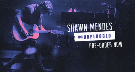 Shawn Mendes Publicará Su Nuevo álbum Mtv Unplugged El 3 De Noviembre