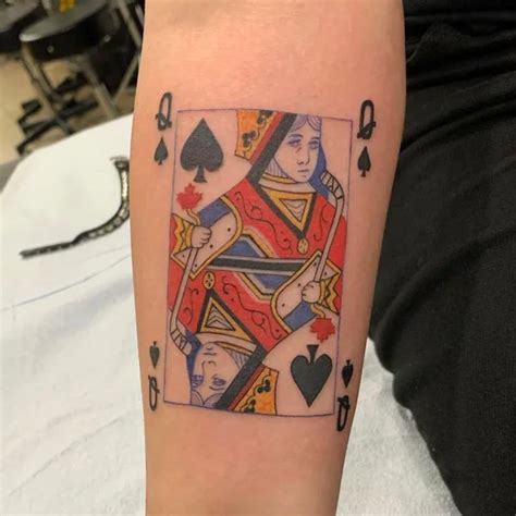 46 unique queen of spades tattoo designs to add to your tattoo collection