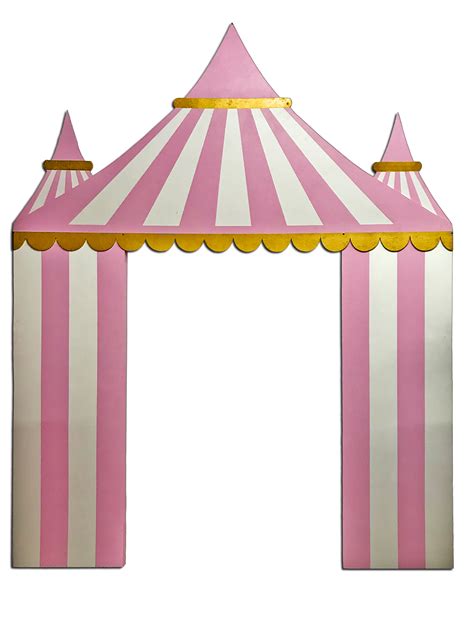 pink circus carnival tent backdrop platinum prop rentals