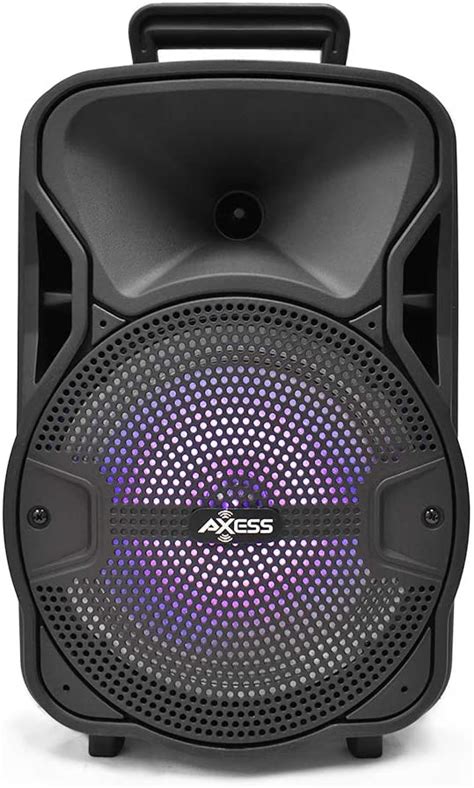 Axess 8 Portable Bluetooth Speaker With Woofer And Tweeter Hd Sound