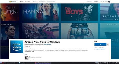 Amazon Prime Video app on Windows platform with offline downloads ...