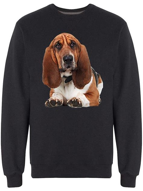Basset Hound Puppy Sweatshirt Mens Image By Shutterstock Fruugo Uk