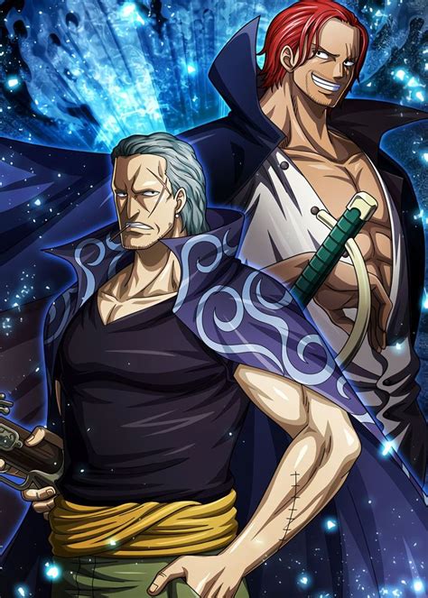 Shanks And Ben Beckman O Poster By Onepiecetreasure Displate In