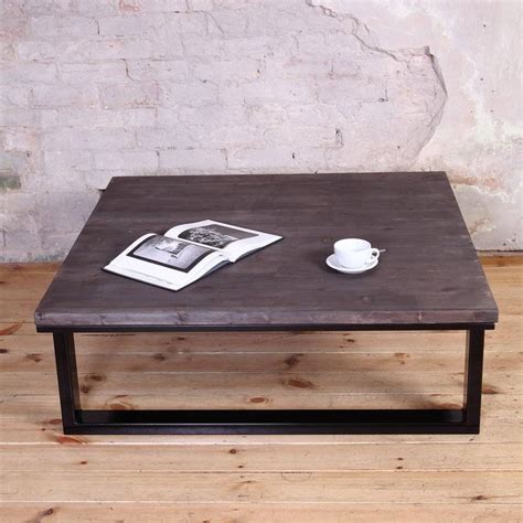 Modern Industrial Style Coffee Table By Cosywood Industrial Style