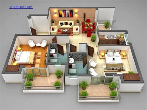 Indian Small House Interior Design 2 Bedroom Home Design Ideas