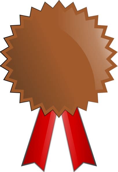 Bronze Trophy Clipart