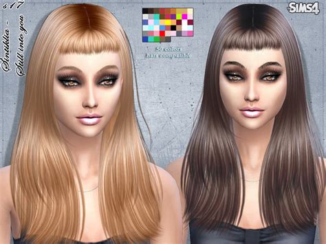 The Sims Resource Wings To0823 Fluffy Curly Hair By G