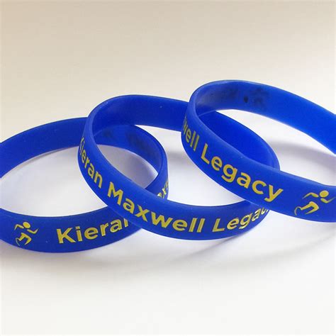 Kieran Maxwell Legacy Wristband Childrens Cancer And Leukaemia Group