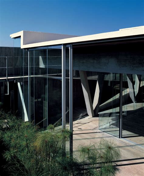 Contemporary Concrete Glass And Steel House On Chiles