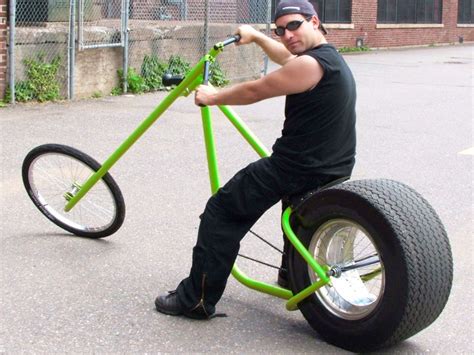 My first design, i decided to make a chopper style bicycle.everything is made by me except for the pedals, bike seat and the gear.bike seat is taken some chopper frames in sw for your own custom chopper design. OverKill Car Wheel Chopper DIY Plan | AtomicZombie DIY ...