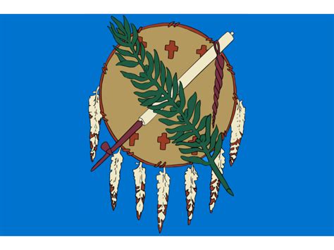 A Better Oklahoma Flag No Words And Bigger Symbol Rvexillology