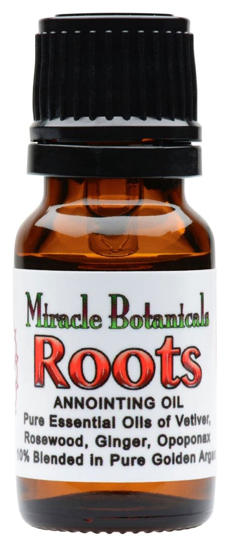 Miracle Botanicals Roots Annointing Oil 10 Essential Oil