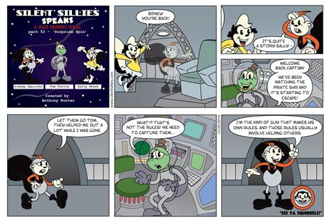 Silent Sillies Space Squirrel 52