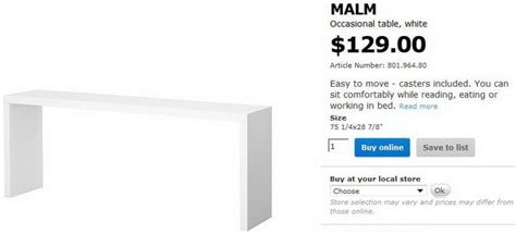 How To Build A Copy Of An Ikea Malm Occasional Table For 35