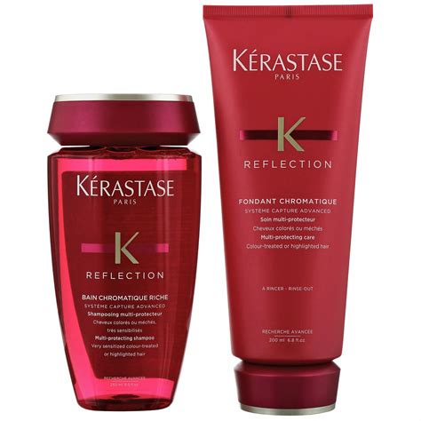 Kérastase Reflection Duo Set: Bain Chromatique Riche Shampoo 250ml ...