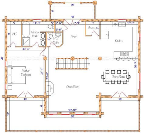 La meilleure vie luxury craftsman house plan 2297. Alpine Lodge widened log home package is just what you ...