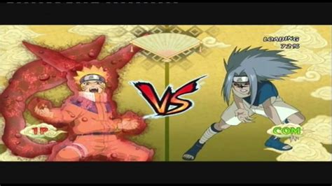 Naruto Shippuden Nine Tailed Fox Vs Sasuke Curse Mark Hd Wallpaper