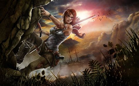 Wallpaper : video games, artwork, fan art, video game characters, Lara ...