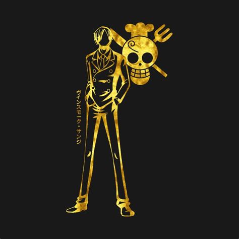 Our fan clubs have millions of wallpapers from everything you're a fan of. Check out this awesome 'Golden+Sanji' design on @TeePublic ...