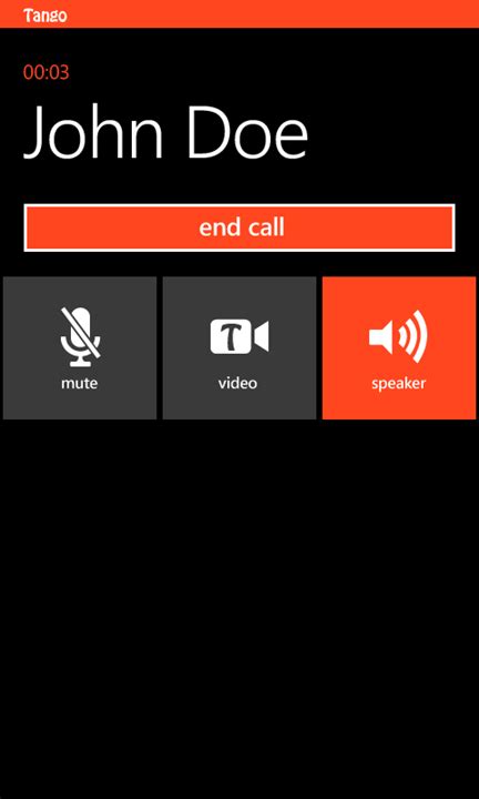 Check out our downloads section to download emf. Tango Video Calling App Now in the Windows Phone Marketplace