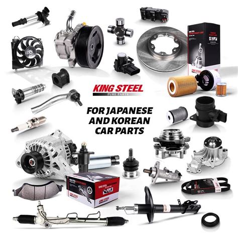 Wholesale China Guangzhou Good Price King Steel Auto Spare Parts For