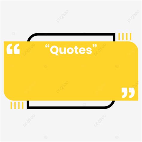 Yellow Quote Vector Design Images Yellow Shapes Of Quote Border Vector