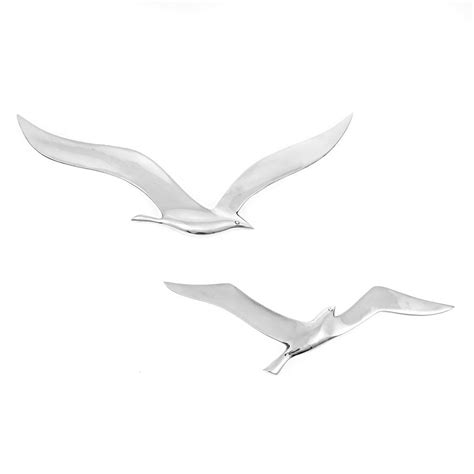 15 Collection Of Seagull Metal Wall Art