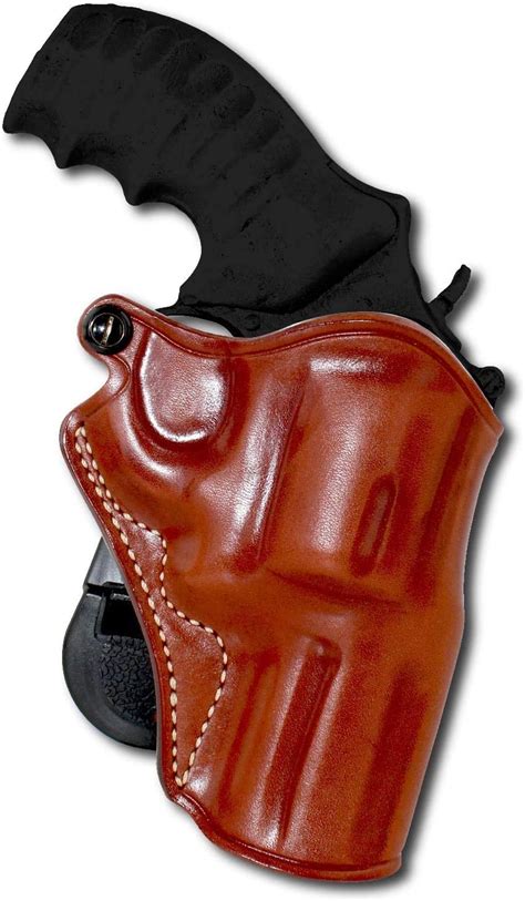 Masc Premium Leather Owb Paddle Holster With Open Top Fits