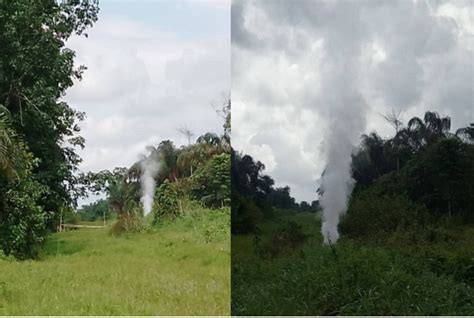 agip s gas pipeline goes up in flames in bayelsa community