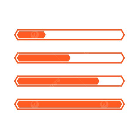 Set Of Loading Progress Bar Vector Art, Loading, Loading Bar, Progress