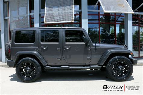 Jeep Wrangler With 20in Fuel Hostage Wheels Exclusively From Butler