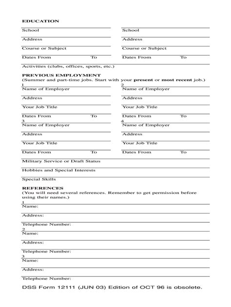 Sc Dss Employment Verification Form Fill Out And Sign Online Dochub