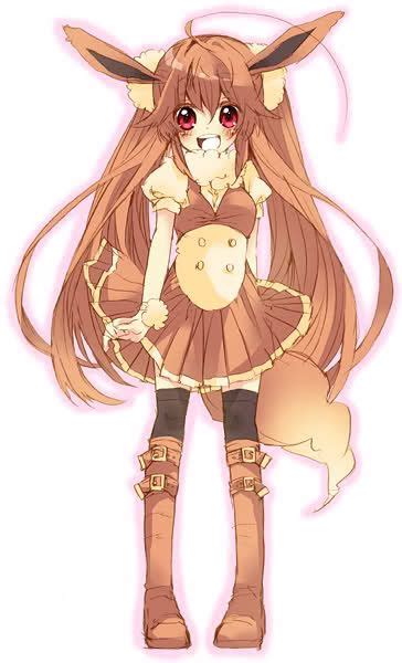 Eevee As A Cute Female Human Theres More To Come Pokemon Costumes