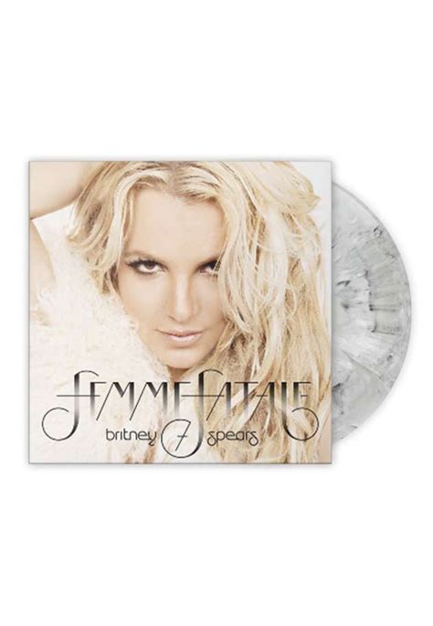 Britney Spears Femme Fatale Whiteblack Marbled Vinyl Impericon Uk