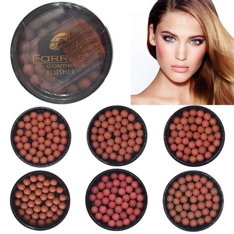 Farres Blush Palette Hot Makeup Blush Bronzer Long Lasting Natural Face