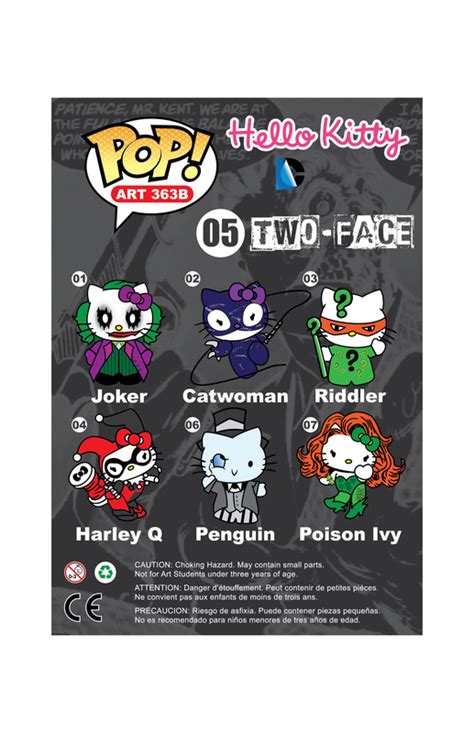 Hello Kitty X Dc Villains Imx Designs